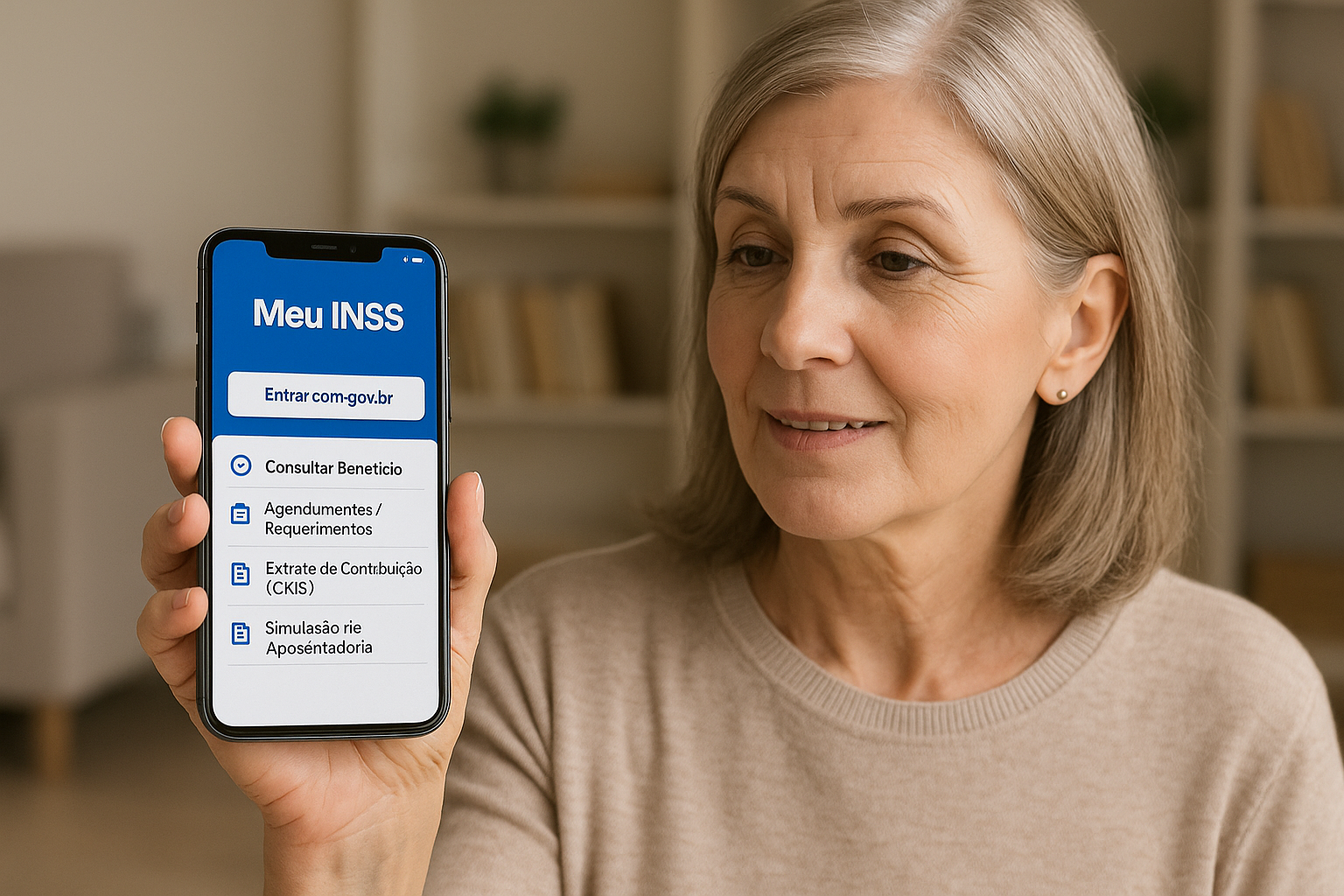 Dica sobre como baixar o aplicativo Meu INSS e acompanhar sua aposentadoria