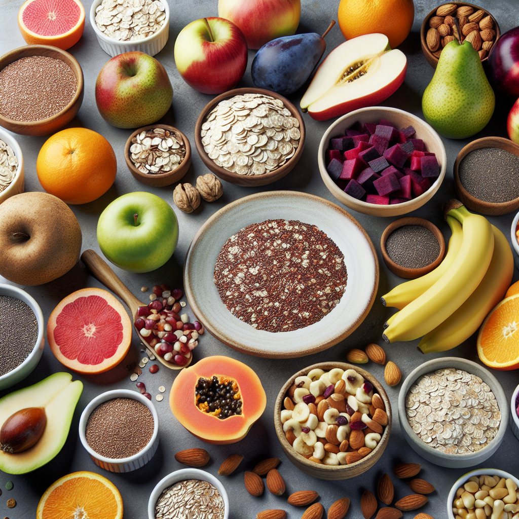 Alimentos ricos em fibras e seus benefícios para o intestino