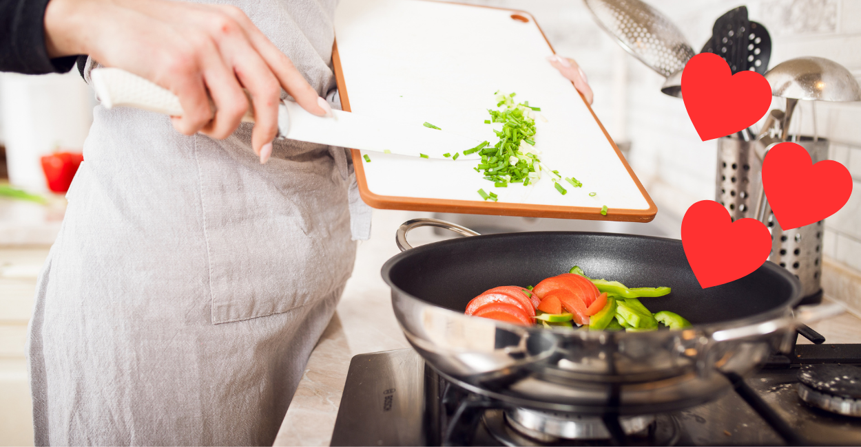 Cozinhar é um ato de amor e cuidado