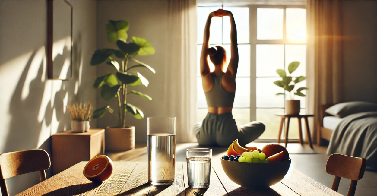 Alongamentos matinais simples para despertar o corpo