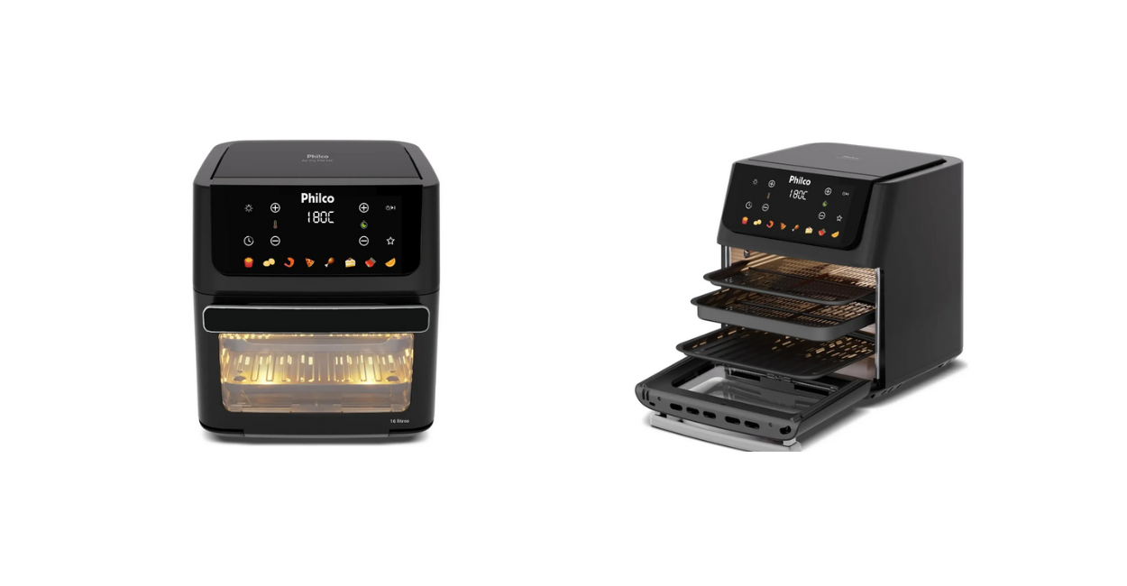 Fritadeira Air Fryer Philco PAF16C 16 Litros: é boa para cozinhar para a família?